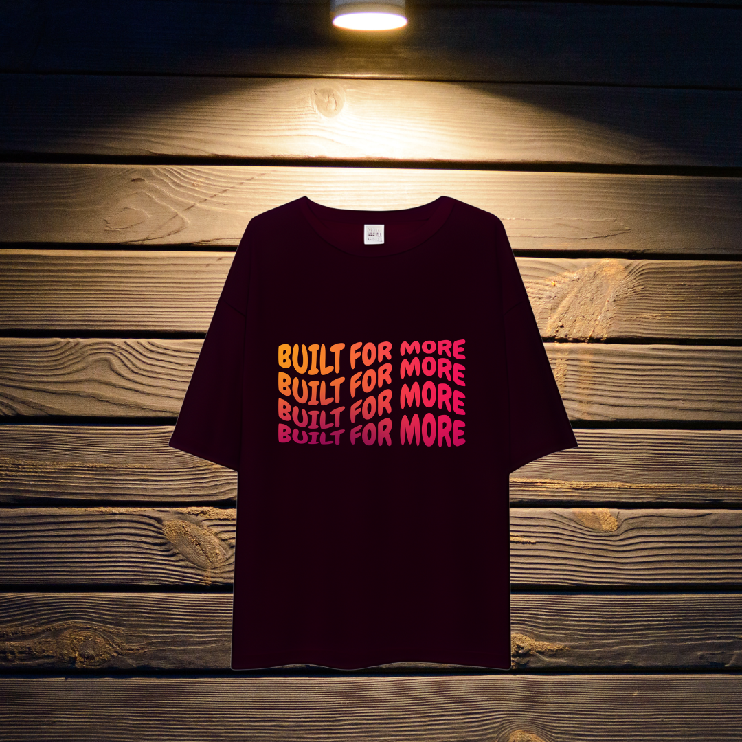Unisex Oversized T-Shirt | Built for more