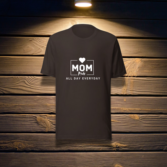 Mom Mode All Day Every Day | Cotton T-shirt
